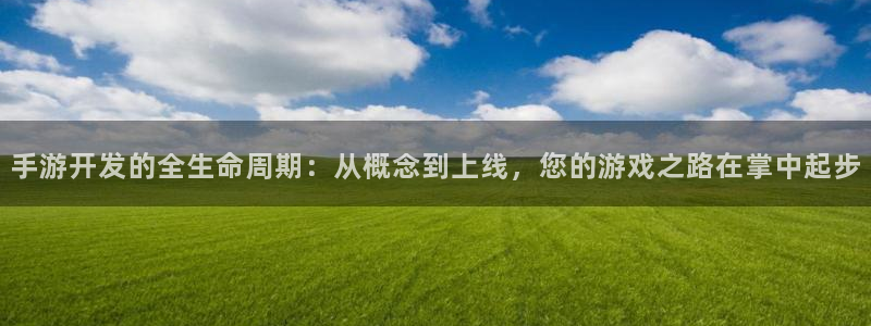 恩佐娱乐手机版最新功能介绍视频：手游开发的全生命周期：从概念
