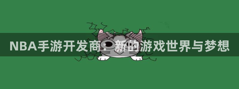 恩佐娱乐：NBA手游开发商：新的游戏世界与梦想